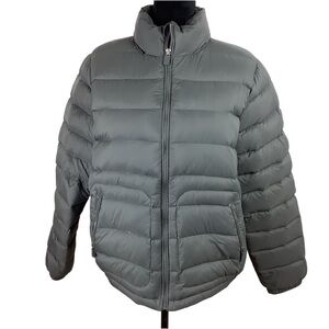 GAP DOWN GRAY PUFFER JACKET M